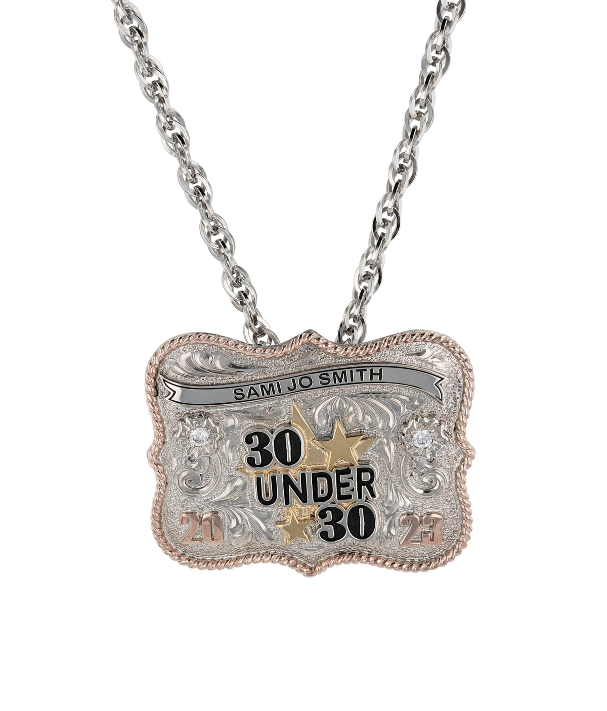 COWGIRL 30 Under 30 Alumni Pendant Badge | By Montana Silversmiths