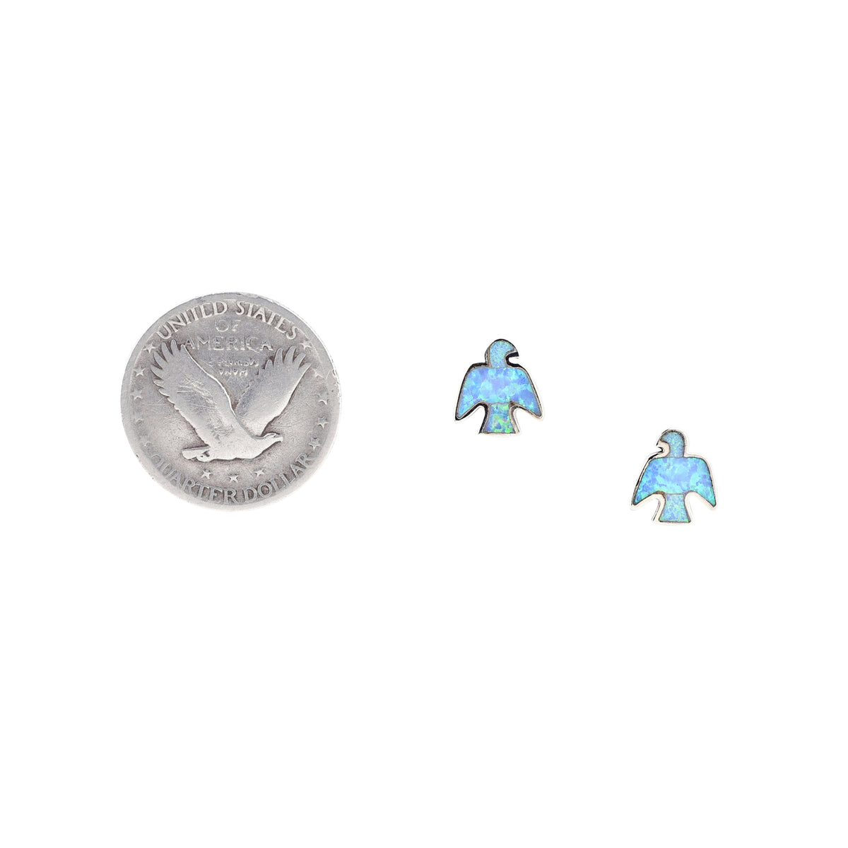 Free Bird Turquoise & Silver Earrings | COWGIRL Heirloom by Peyote Bird