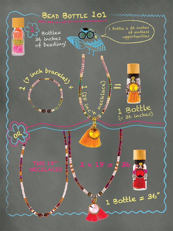 Custom Gold Cowgirl Hat Bead Bottle Blue