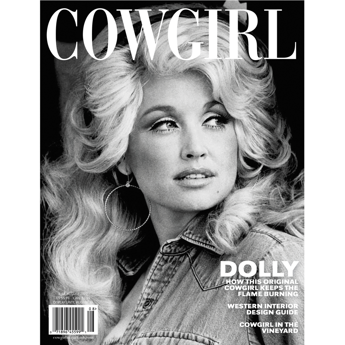 Cowgirl Magazine JulAug2022 - Dolly Parton