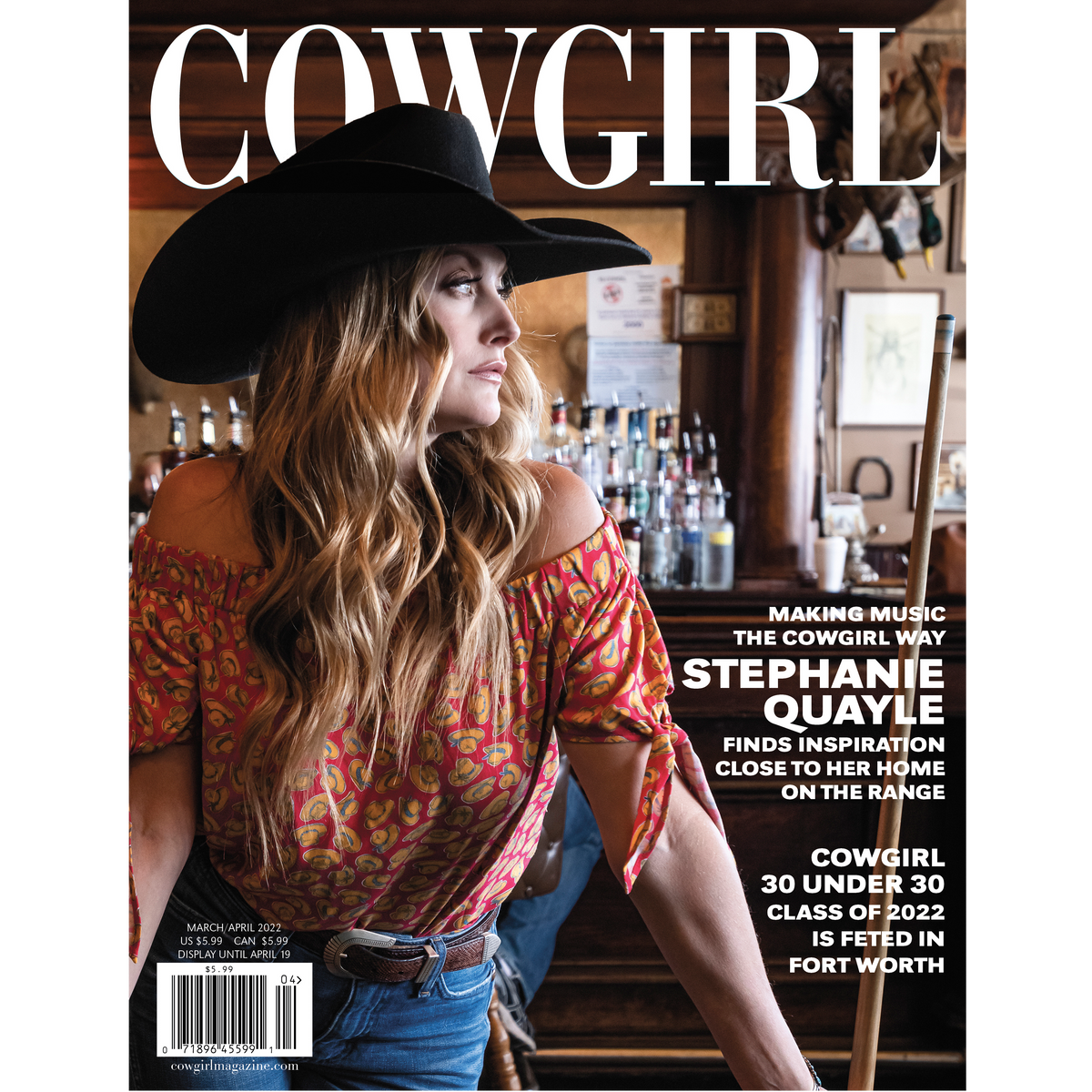 Cowgirl Magazine MarApr2022 - Stephanie Quayle