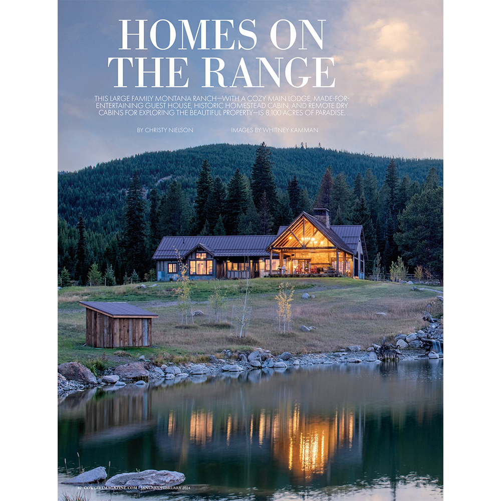Cowgirl Magazine JanFeb 2024 - Beth Behrs