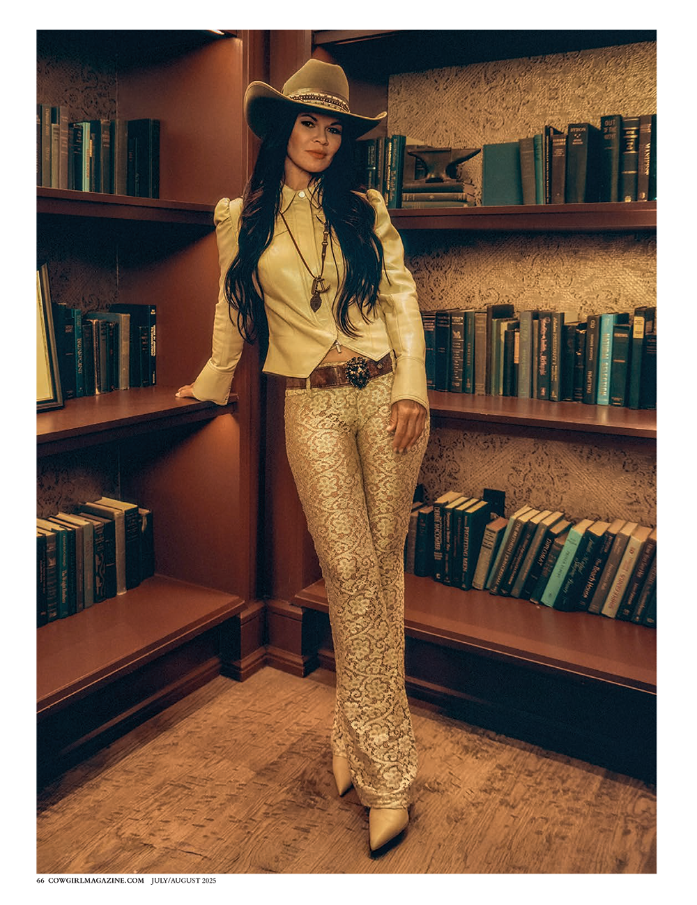 Cowgirl Magazine July August 2025 - Danielle Vasinova