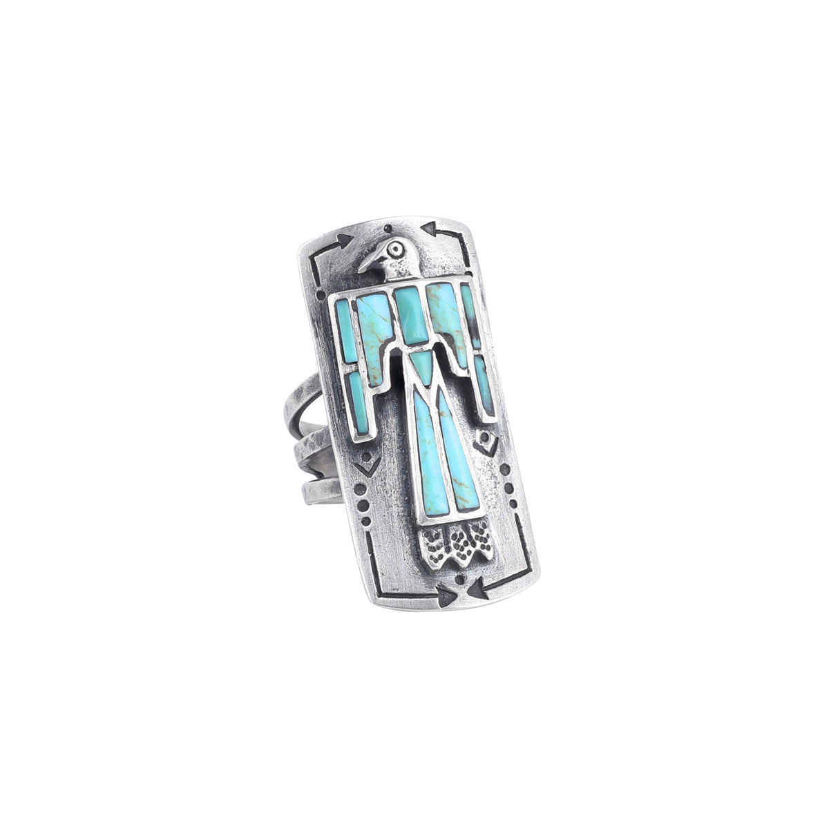 Thunderbird Ring in Turquoise | COWGIRL Heirloom by Peyote Bird