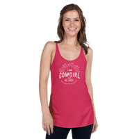 I Am COWGIRL - Women's Racerback Tank