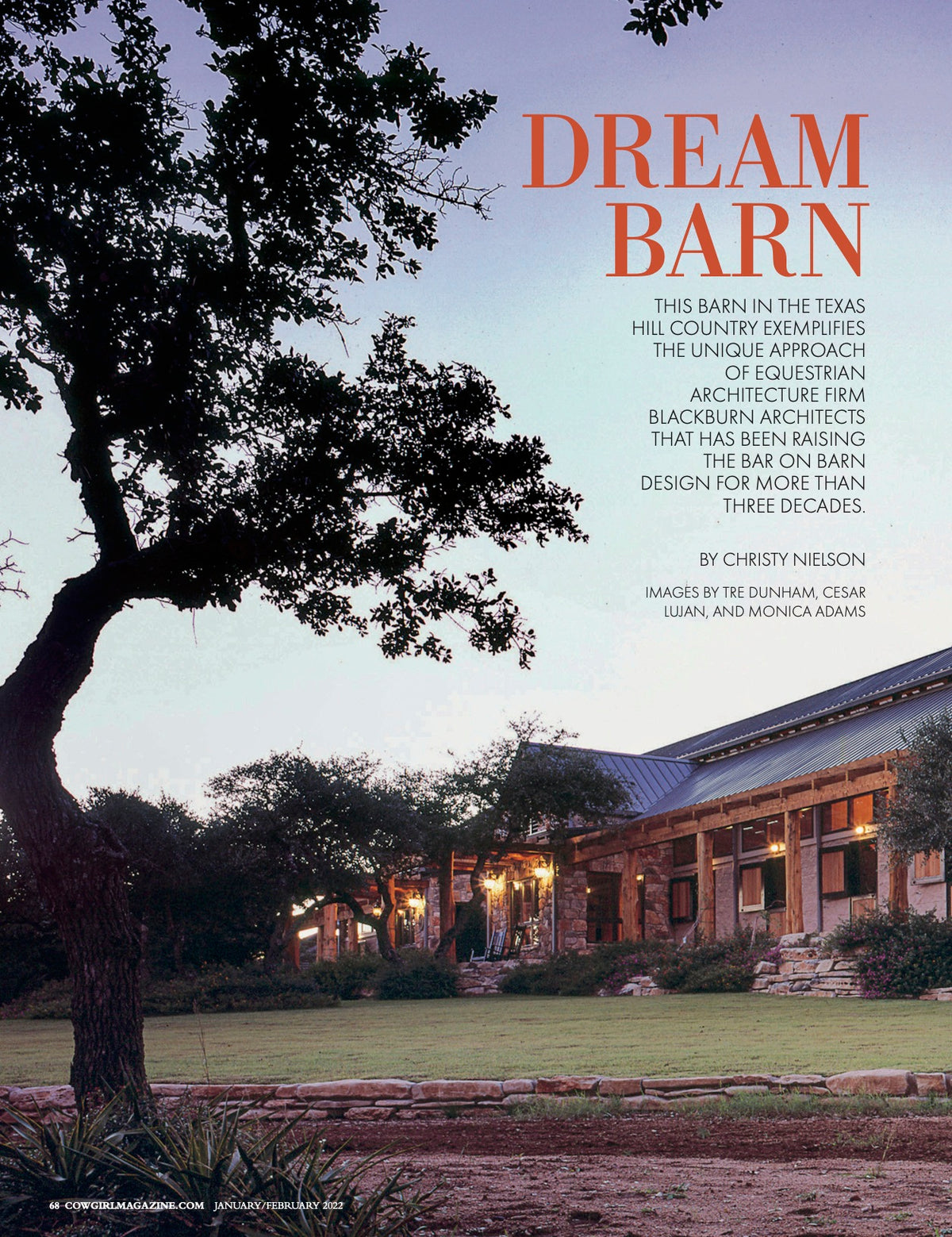 Cowgirl Magazine JanFeb2022 - Nicole Sheridan