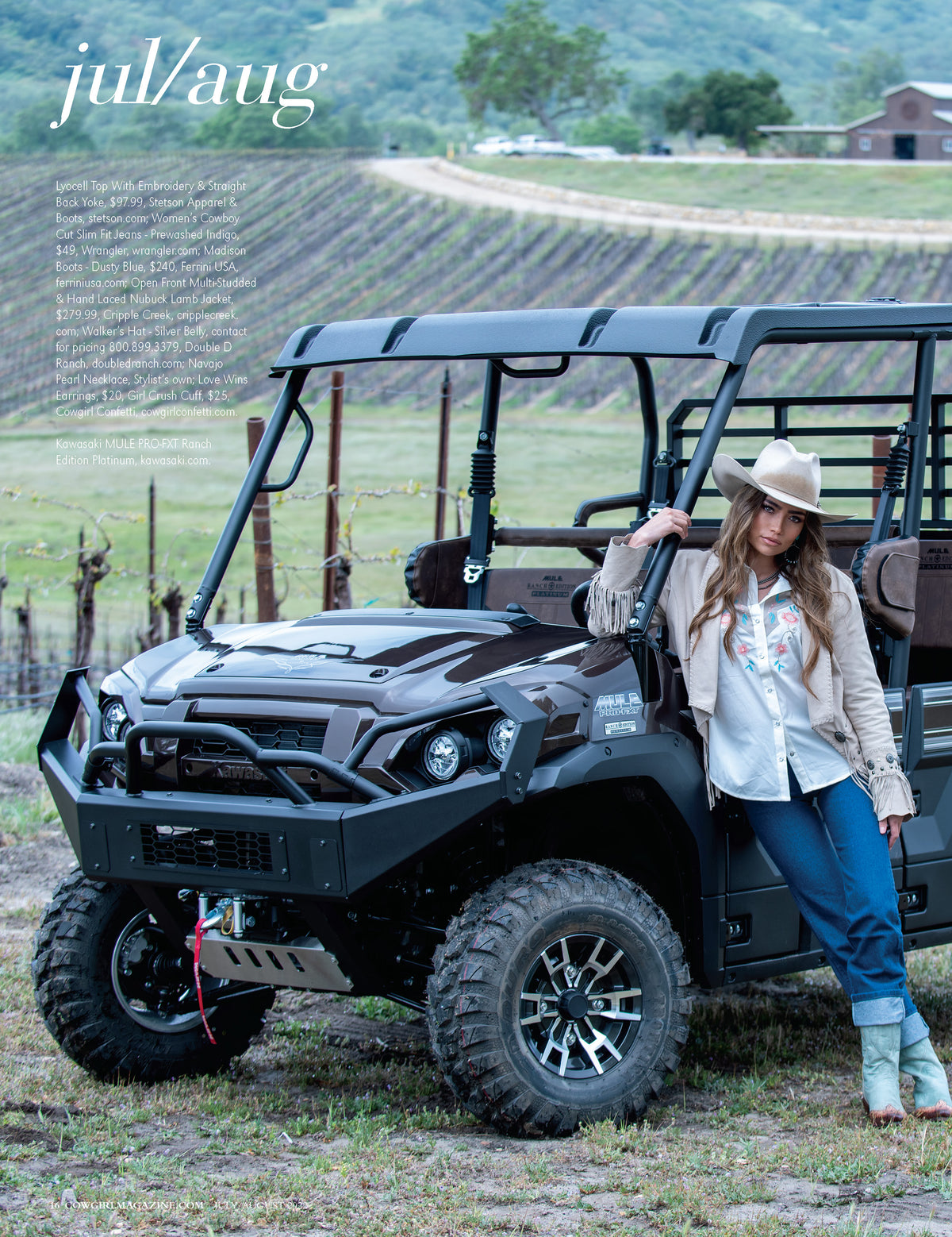 Cowgirl Magazine JulAug2022 - Dolly Parton