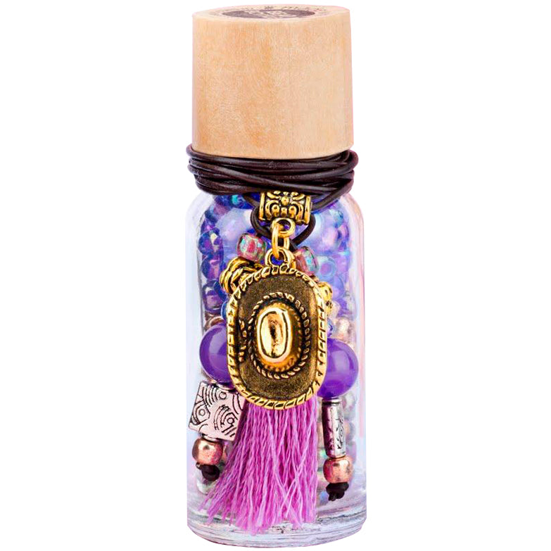 Custom Gold Cowgirl Hat Bead Bottle Pink