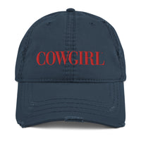 Official COWGIRL Logo Cap, Vintage Distressed