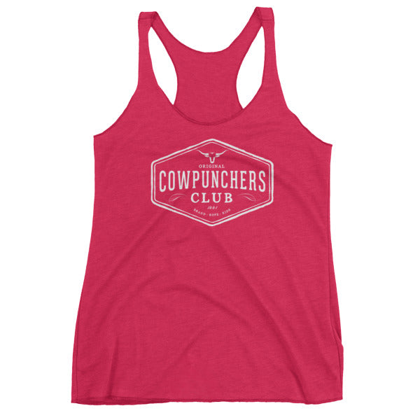 Cowpunchers Club Women's Racerback Tank