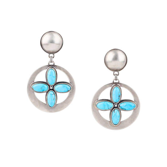 COWGIRL by Peyote Bird Turquoise Earrings