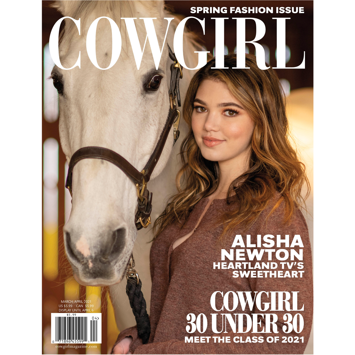 Cowgirl Magazine MarApr2021 - Heartland's Alisha Newton