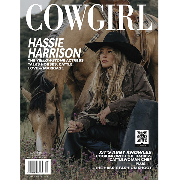 Cowgirl Magazine July August 2024 - Hassie Harrison