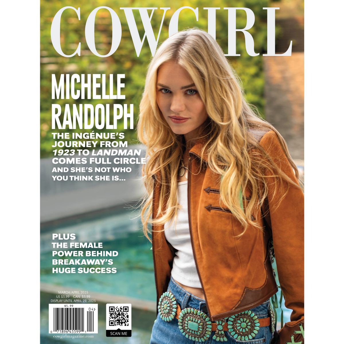 Cowgirl Magazine March April 2025 - Michelle Randolph