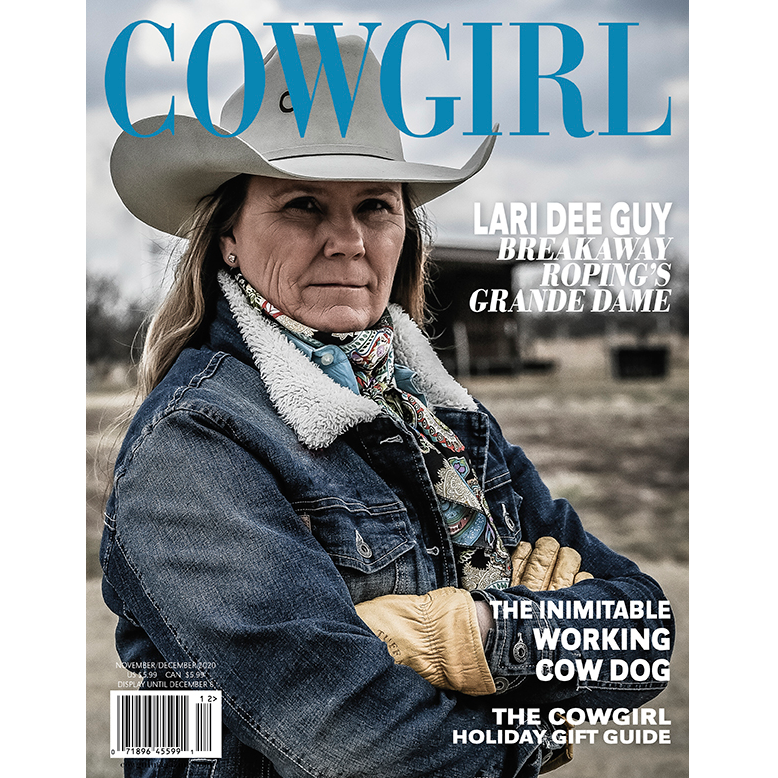 Cowgirl Magazine NovDec 2020 - Lari Dee Guy Breakaway Grande Dame