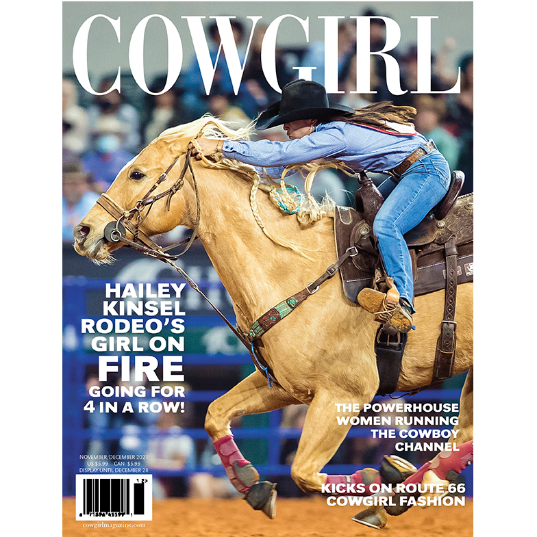 Cowgirl Magazine NovDec2021 - Hailey Kinsel