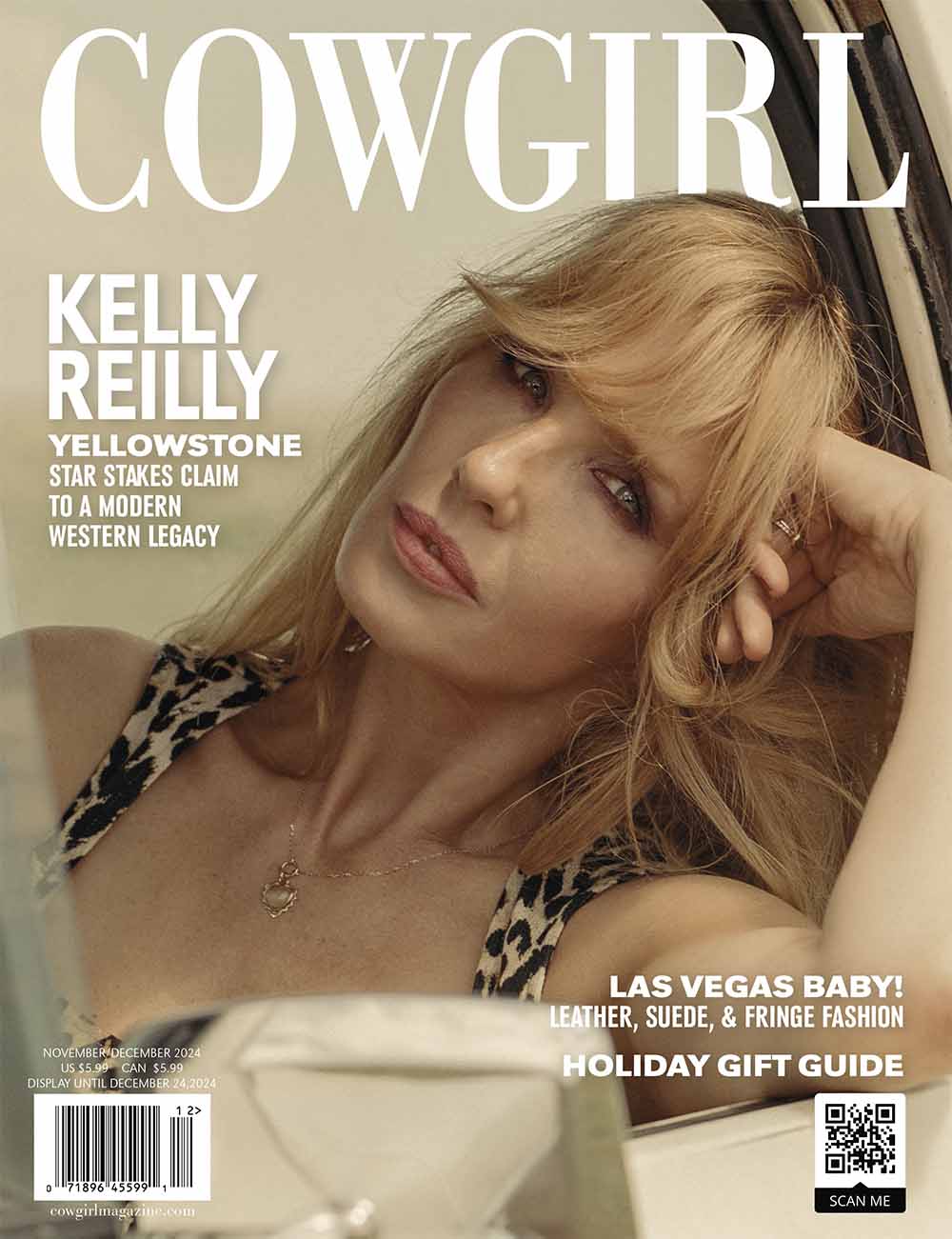 Cowgirl Magazine November December 2024 - Kelly Reilly