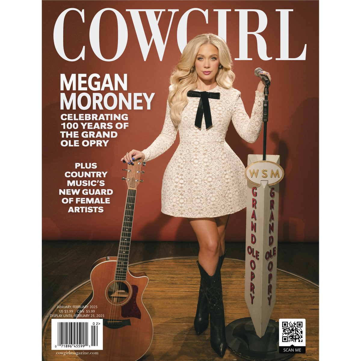 Cowgirl Magazine January February 2025 - Megan Moroney