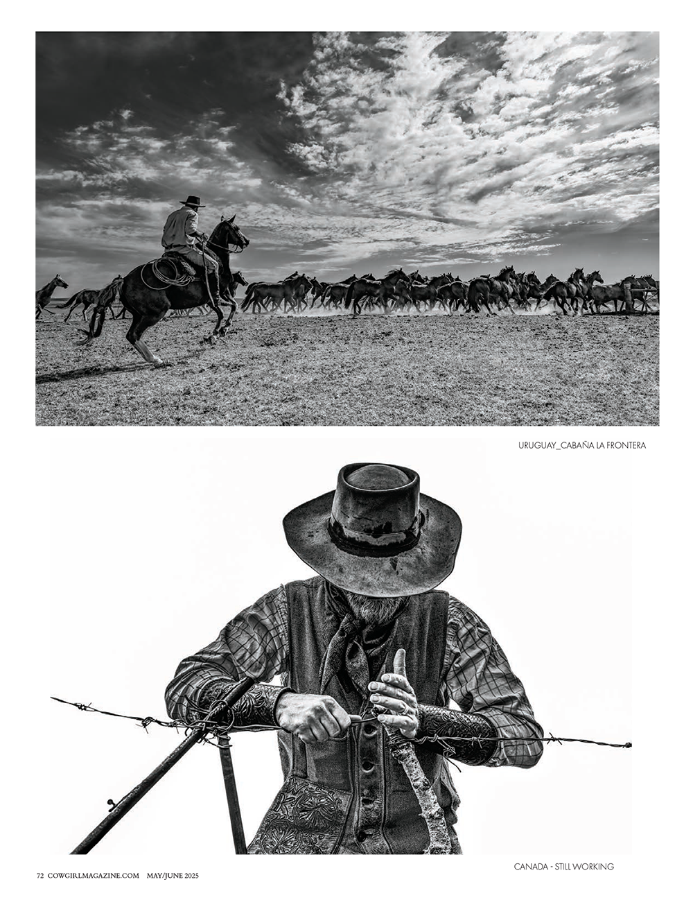 Cowgirl Magazine May June 2025 - Anouk Krantz
