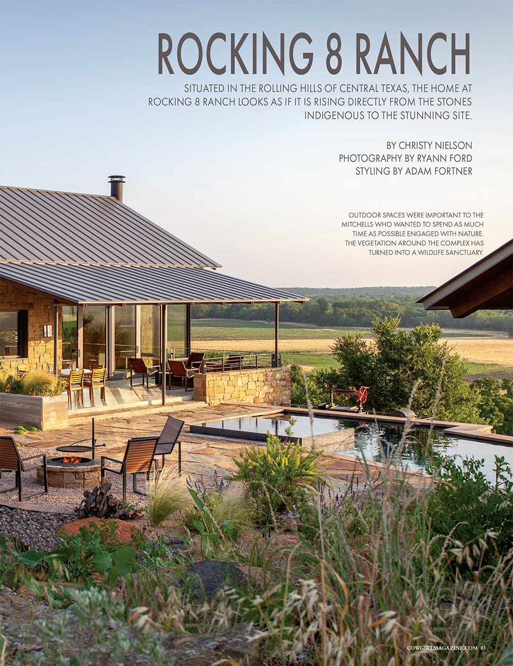 Cowgirl Magazine May June 2025 - Anouk Krantz