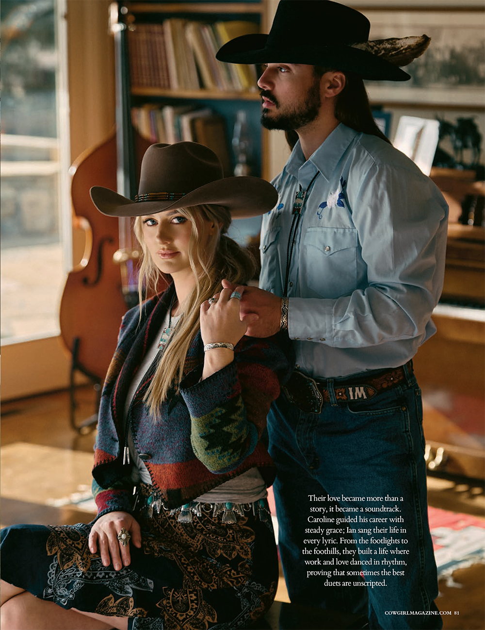 Cowgirl Magazine July August 2025 - Danielle Vasinova