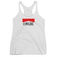 MB COWGIRL Racerback Tank