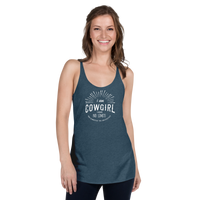 I Am COWGIRL - Women's Racerback Tank