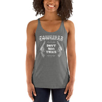 COWGIRL's Don't Miss Twice - Racerback Tank