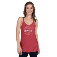 I Am COWGIRL - Women's Racerback Tank