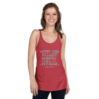 COWGIRL Outlaw Flowy Racerback Tank