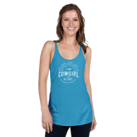 I Am COWGIRL - Women's Racerback Tank