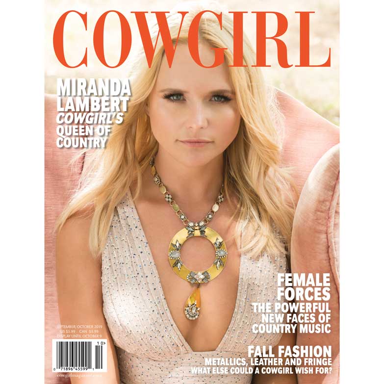 Cowgirl Magazine SepOct2019 - Miranda Lambert - Queen of Country