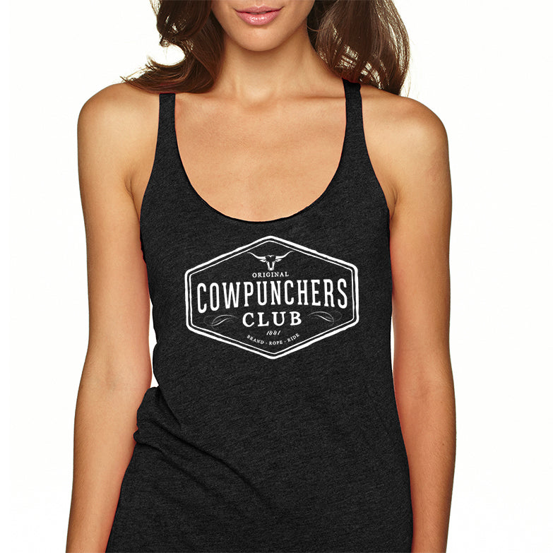 Cowpunchers Club Women's Racerback Tank