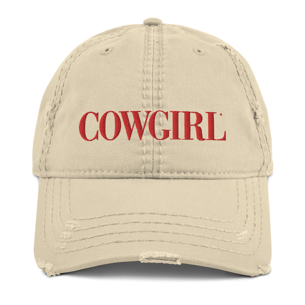 Official COWGIRL Logo Cap, Vintage Distressed – Shop COWGIRL