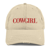 Official COWGIRL Logo Cap, Vintage Distressed