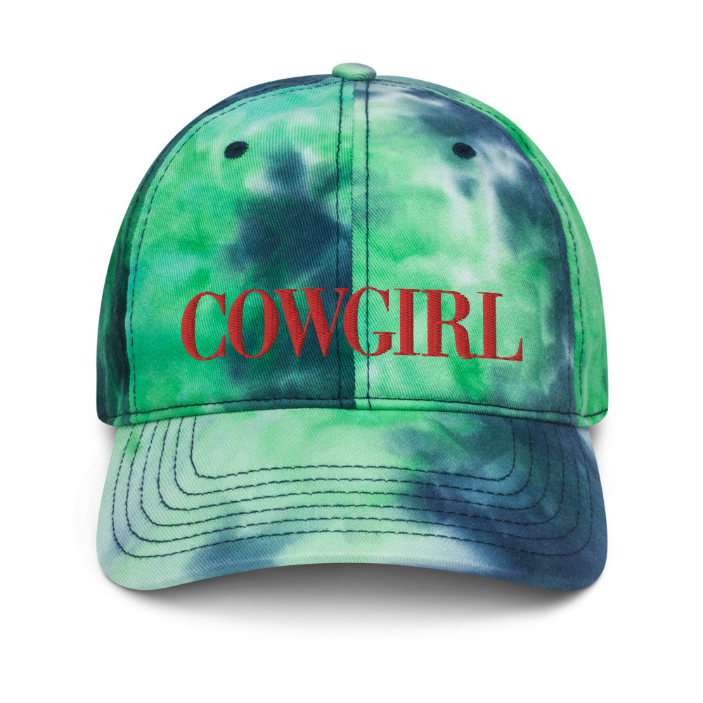 Official COWGIRL Logo Tie Dye Cap