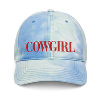Official COWGIRL Logo Tie Dye Cap